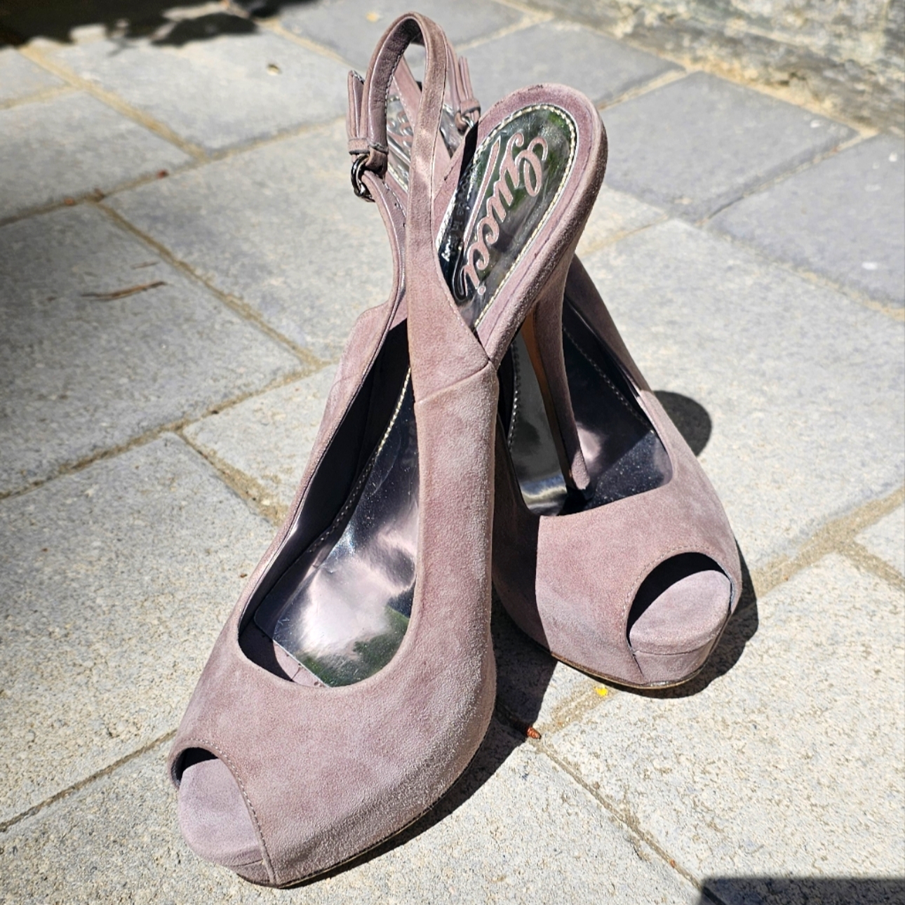 Gucci - Sofia Platform Slingback - 37½